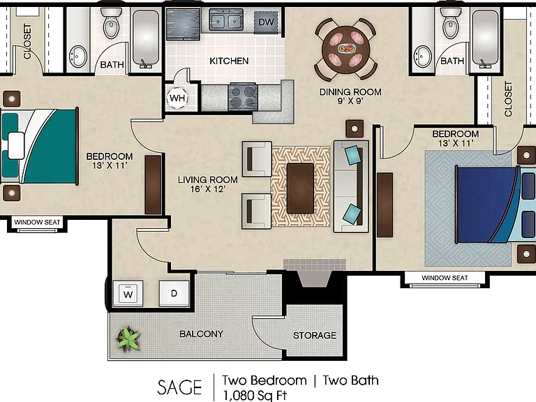 Indian Creek Apartments — Photo 71