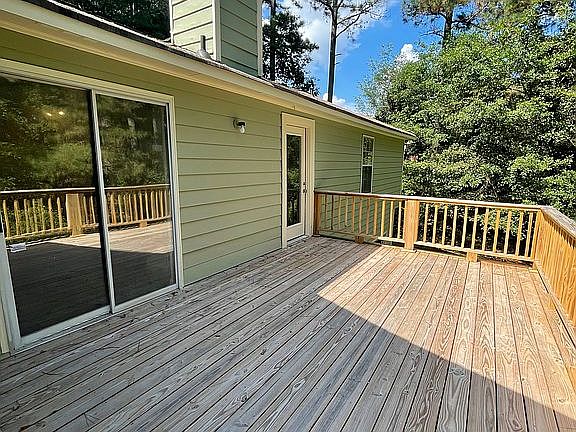 New back deck for grilling