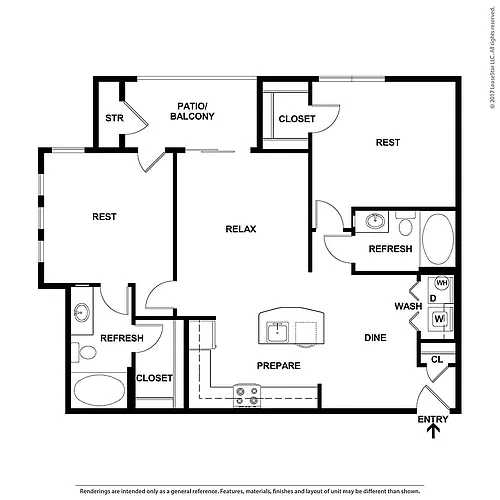 Floor plan B1