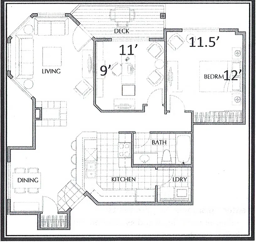 Floor plan Cottonwood