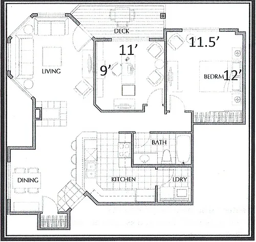 Floor plan Cottonwood