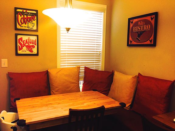 Breakfast Nook with Storage