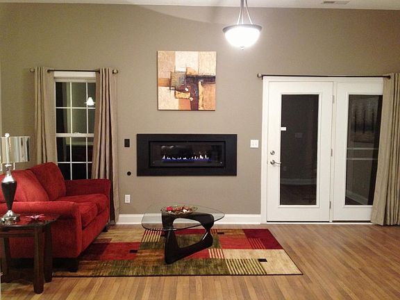 Living Room and Fireplace