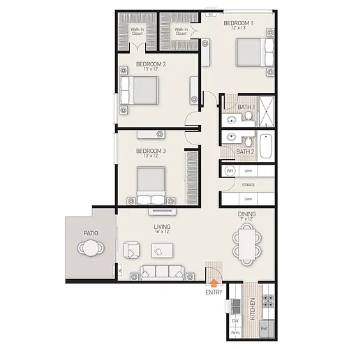 Floor plan Plan 6