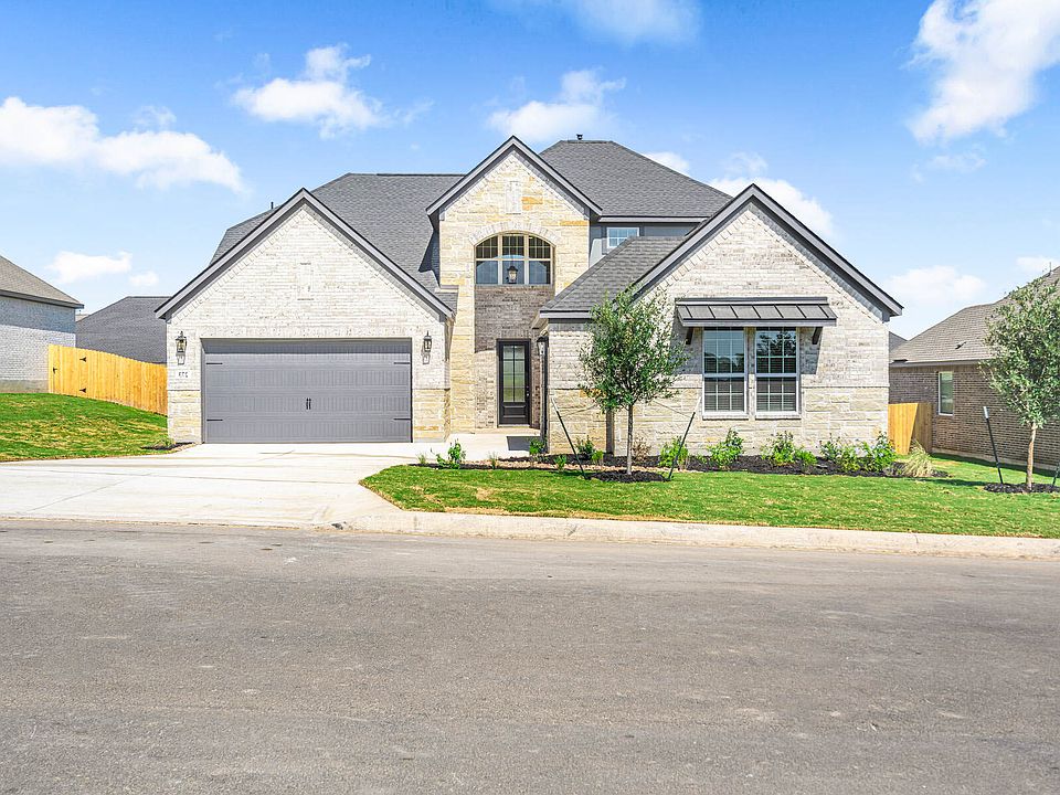 The Santos is a beautiful two-story home.