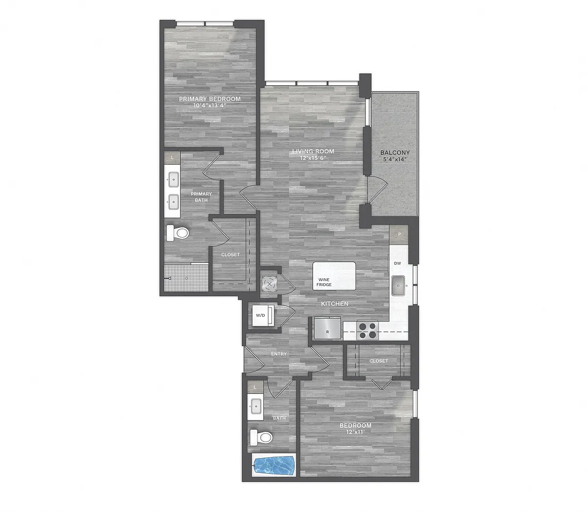 Floor plan B3