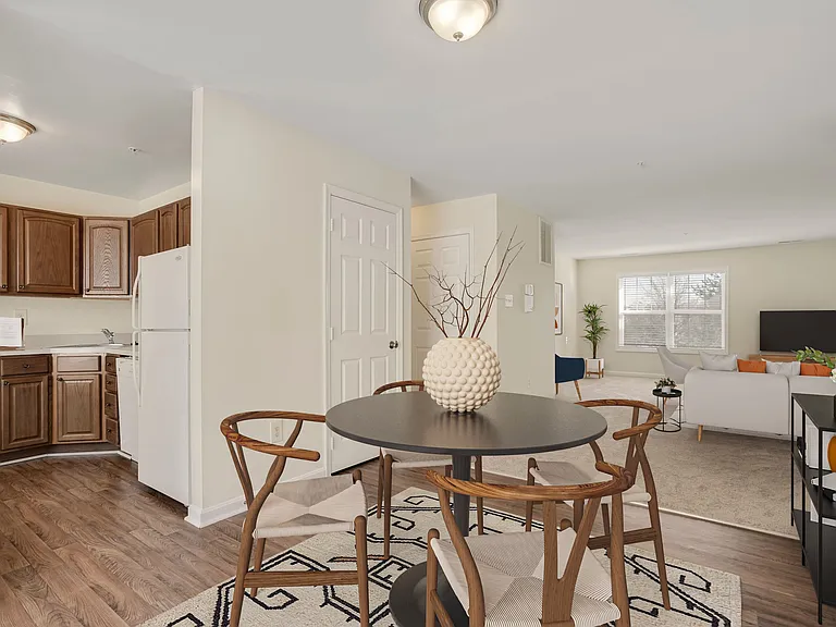 Apartment- Dining, Living, & Kitchen