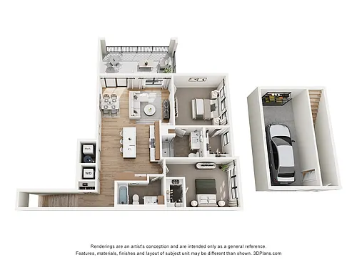 Floor plan The Cascadia