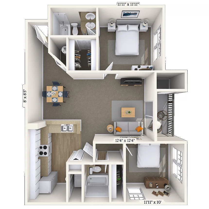Floor plan The Destiny