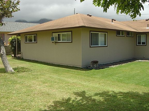 Back of house and side view