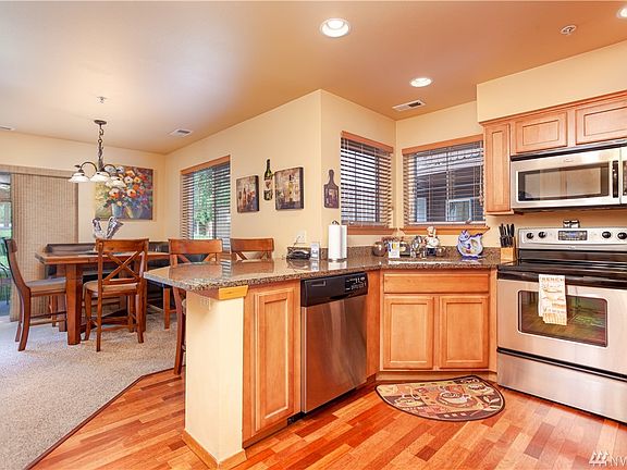 Views of the mountains from the kitchen window.