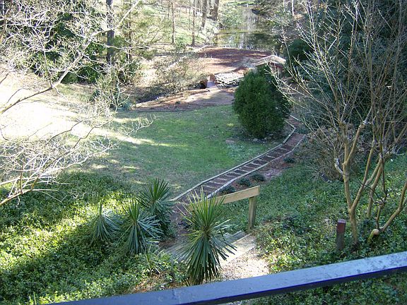 walking trail/water view
