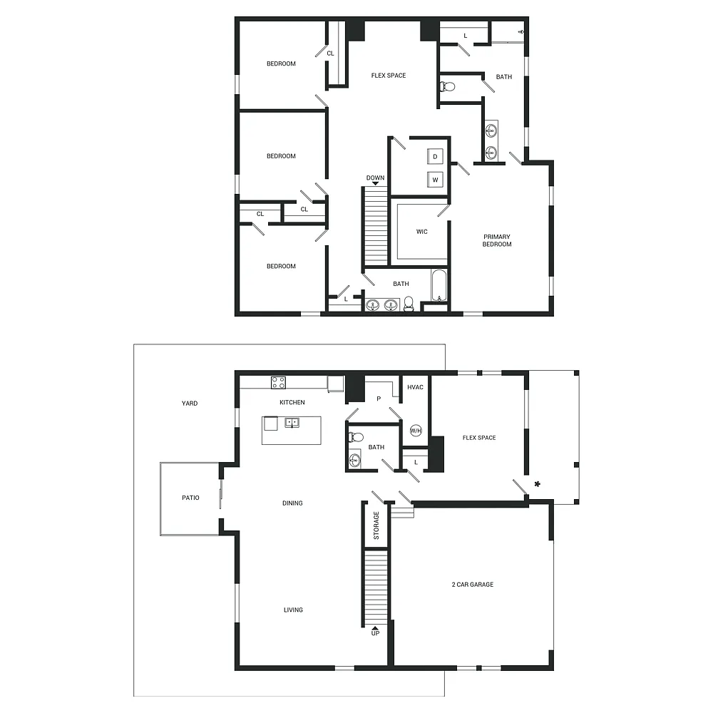 Floor plan Gable