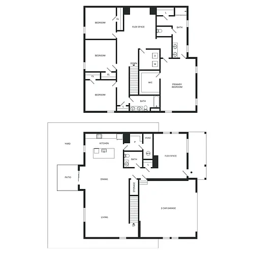 Floor plan Gable