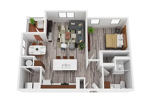 Floor plan The Halsey