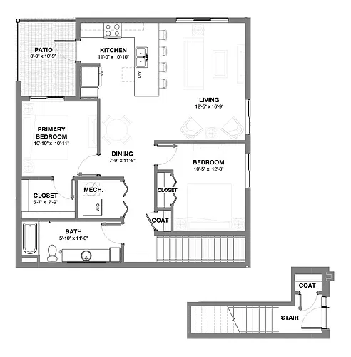 Floor plan Windermere
