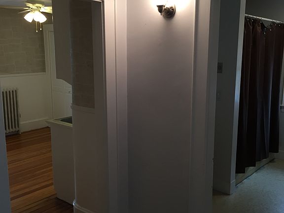 hallway towards kitchen and bath