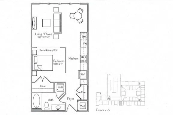 Floor plan S1A