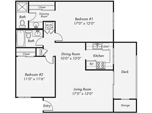 Floor plan B2