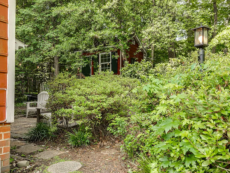Lush landscape is professionally maintained at no additional cost to tenant.