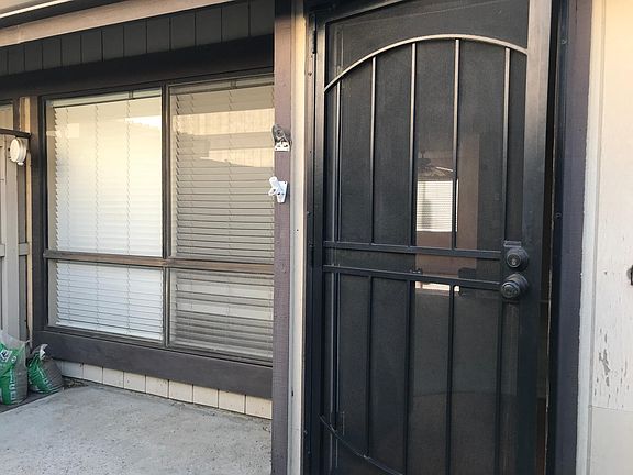 Private deck and door