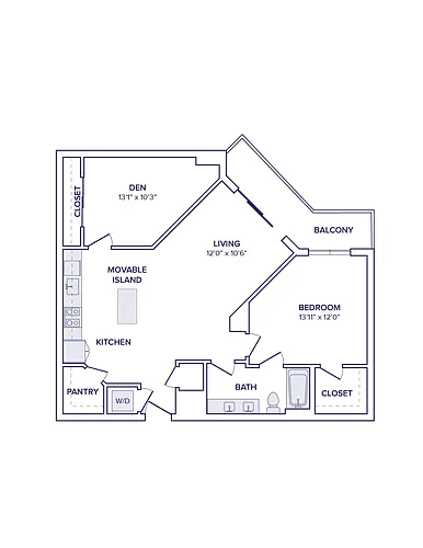 Floor plan A17D - North Tower