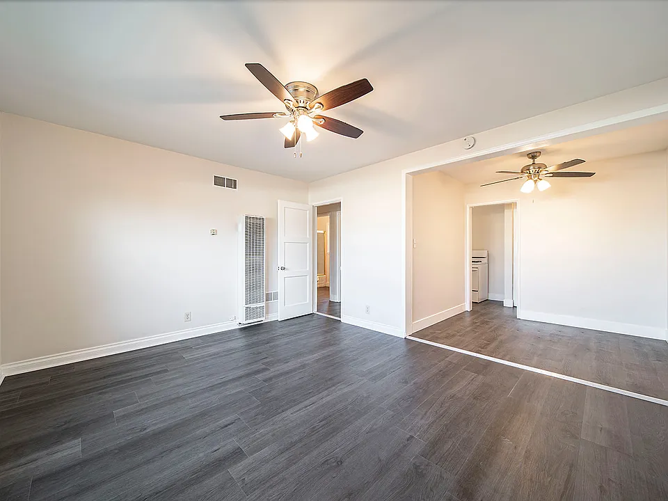 living room and dining