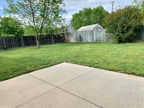 Backyard patio