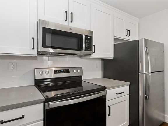 Modern kitchens with stainless steel appliances