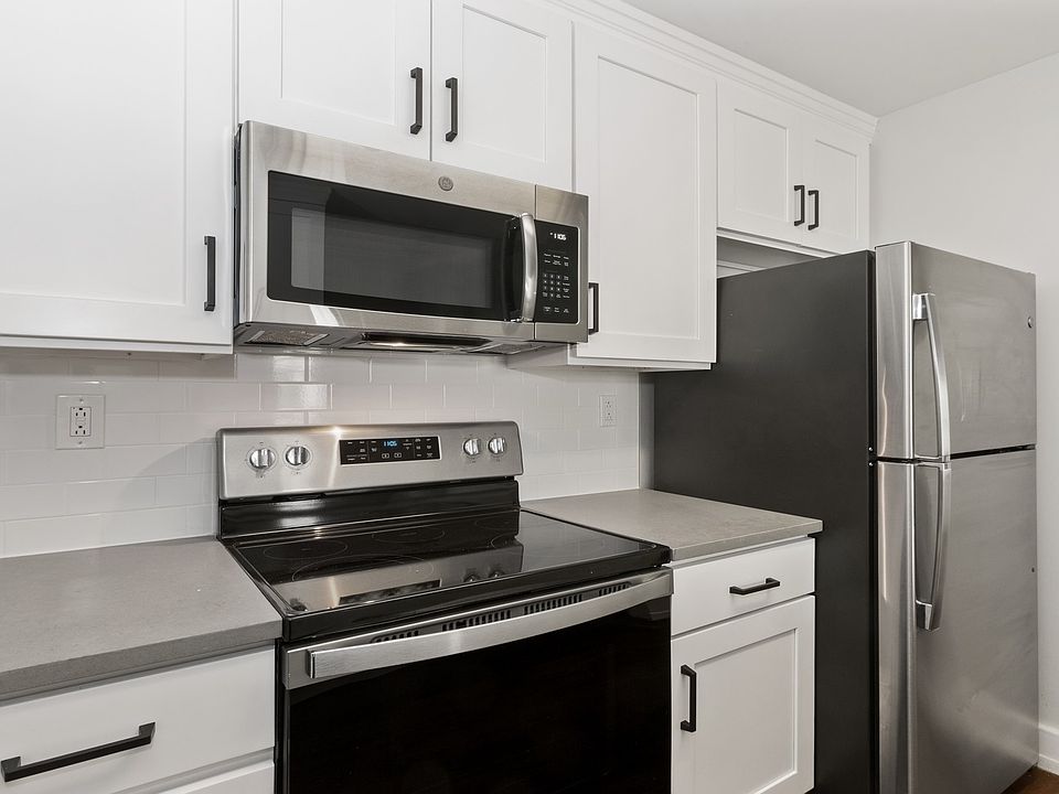 Modern kitchens with stainless steel appliances
