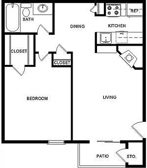 Floor plan Spruce Platinum