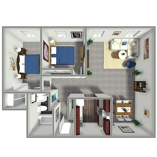 Floor plan The Farnam