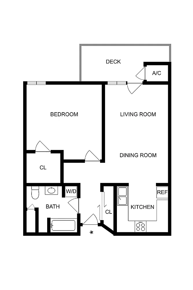 Floor plan Tamarack (A1gi)