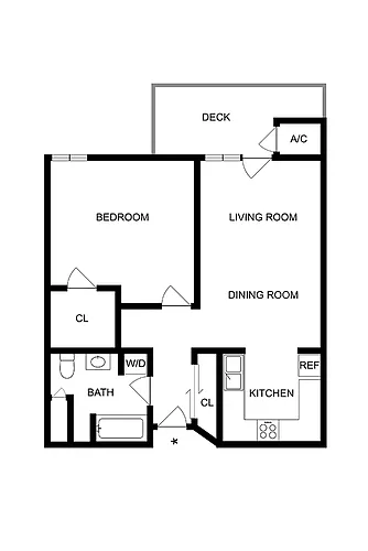 Floor plan Tamarack (A1gi)