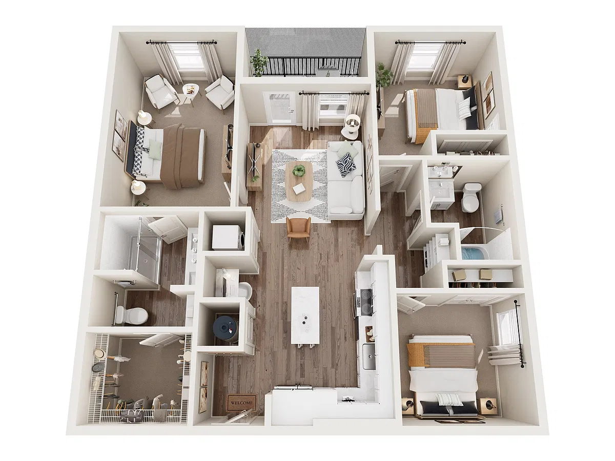 Floor plan C1