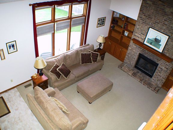 Birds-eye of Family Room