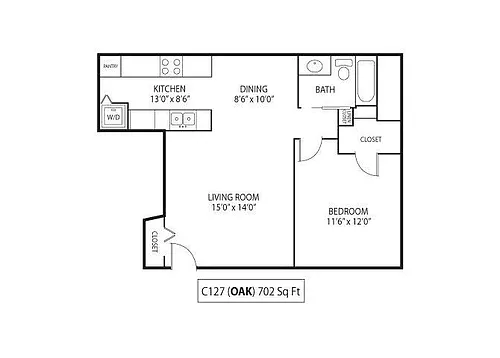 Floor plan Oak