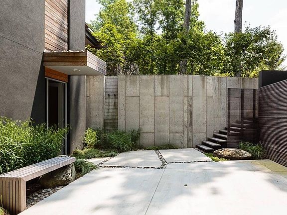 Entrance #1 (of 2) into Studio. Patio here becomes private w