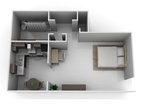 Floor plan Studio