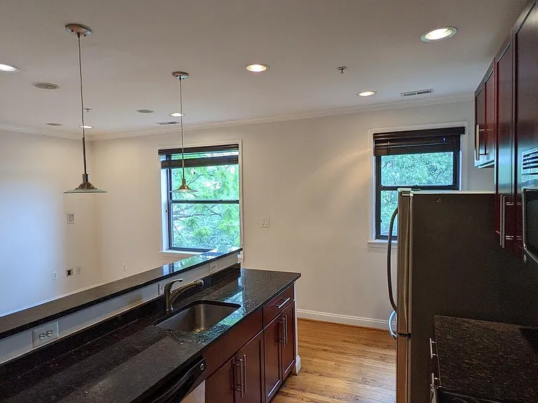 Living Room and Kitchen Area with lots of natural light
