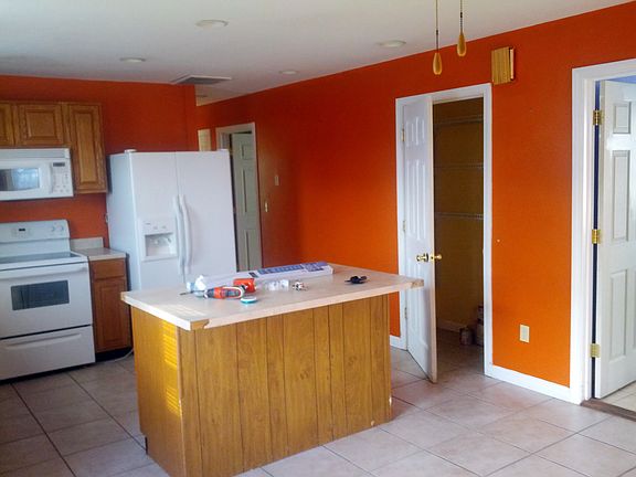 Kitchen Island, Storage Room