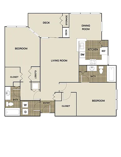 Floor plan B3