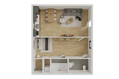 Floor plan A2c