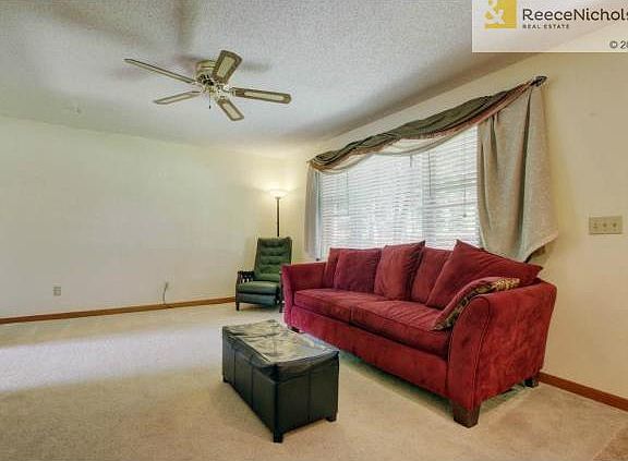 Home opens into large living room.