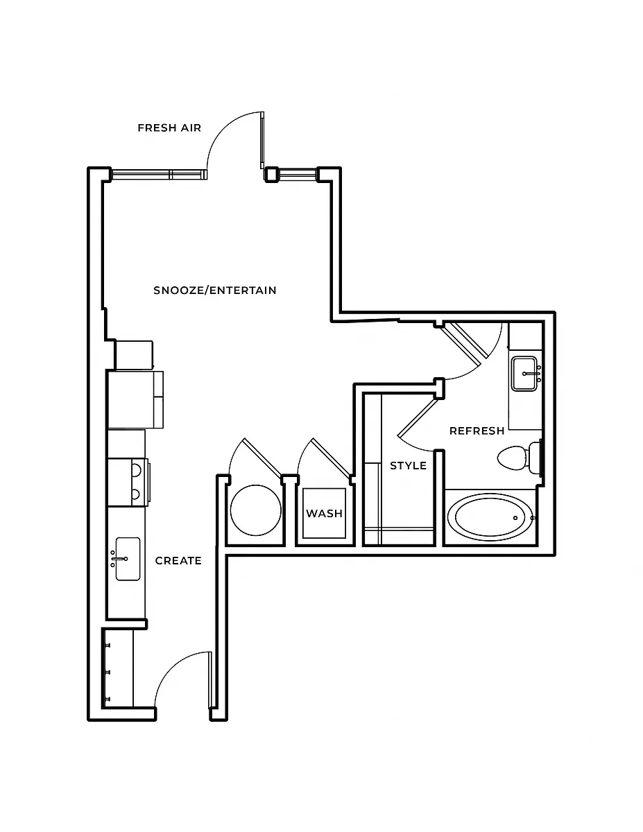 Floor plan A4