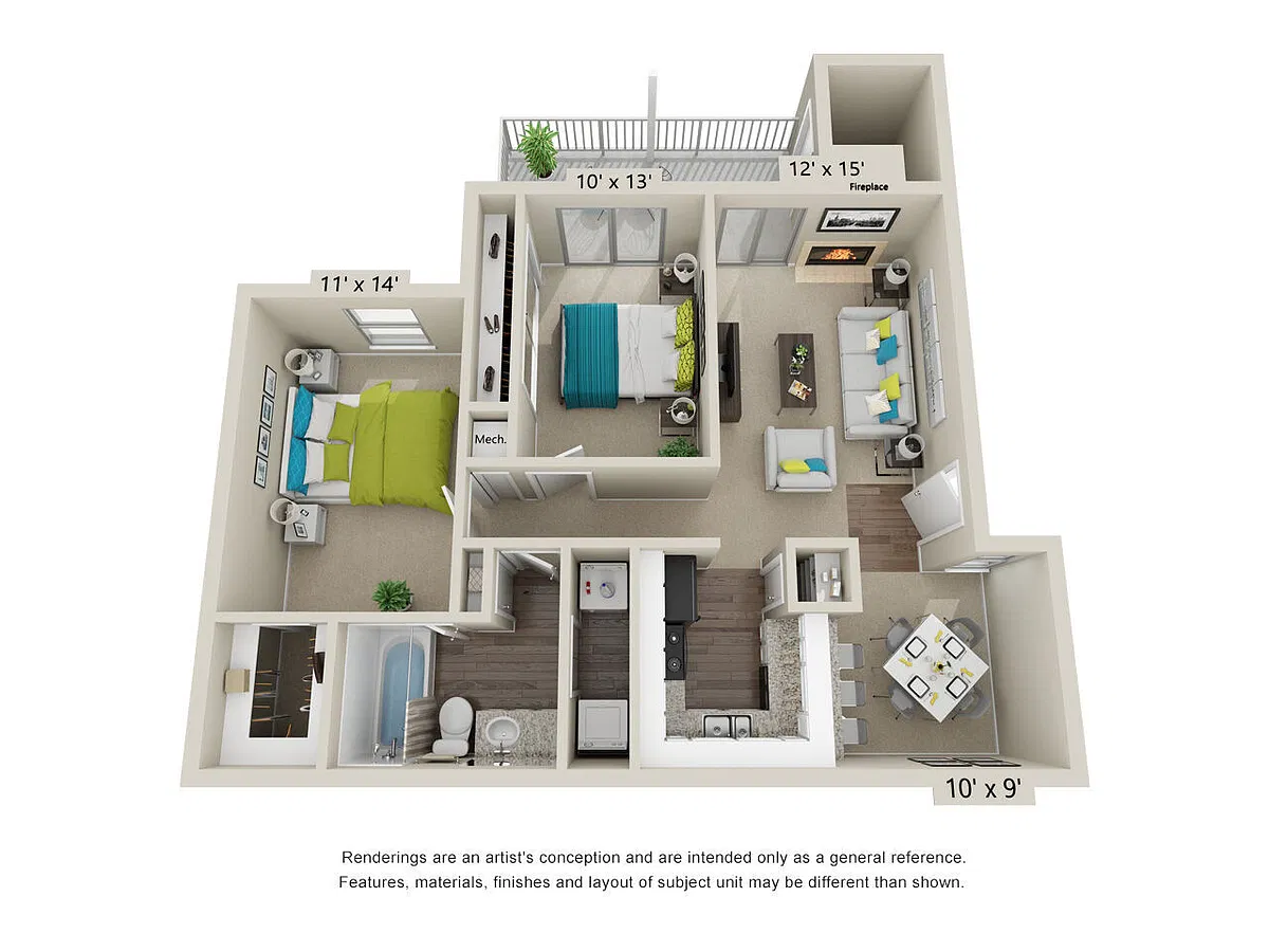 Floor plan B1