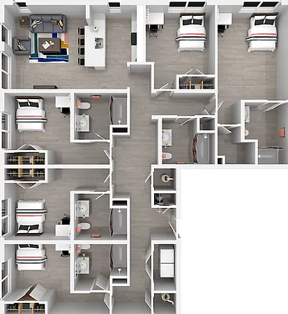 E2 | 5x5 | 1893 sq ft E2 | 5x5 | 1893 sq ft