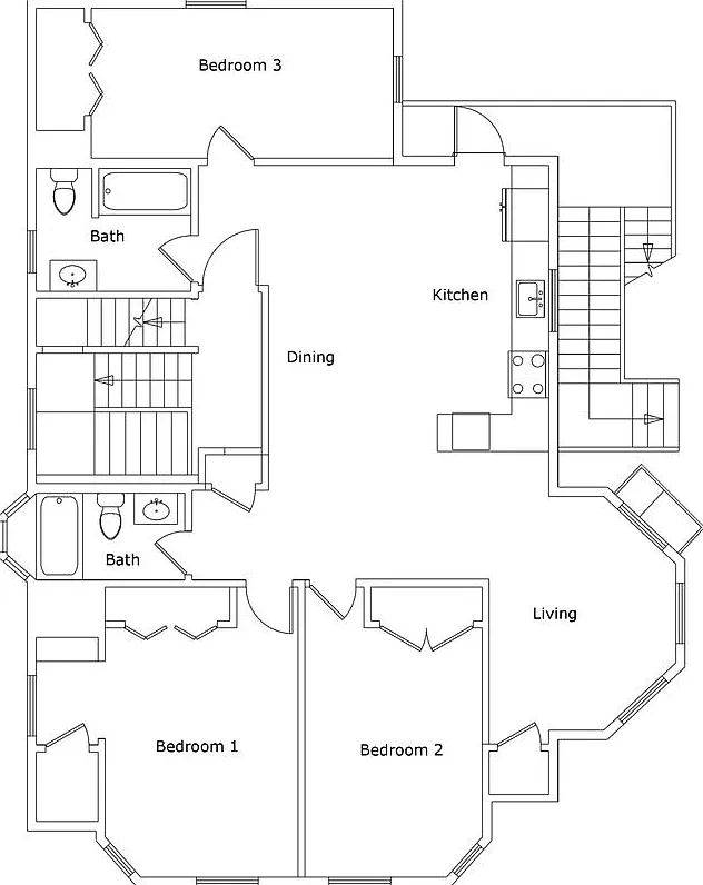 Nice 3 bed in Allston — Photo 1