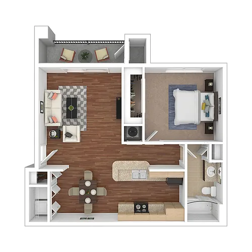 Floor plan A1-P2