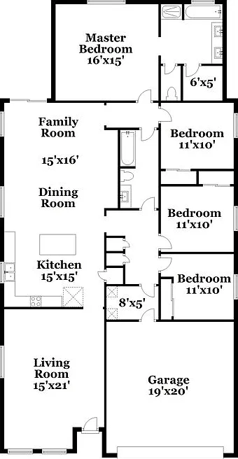 4 bed, 2.0 bath, 1900 sqft, $2,610 — Photo 2